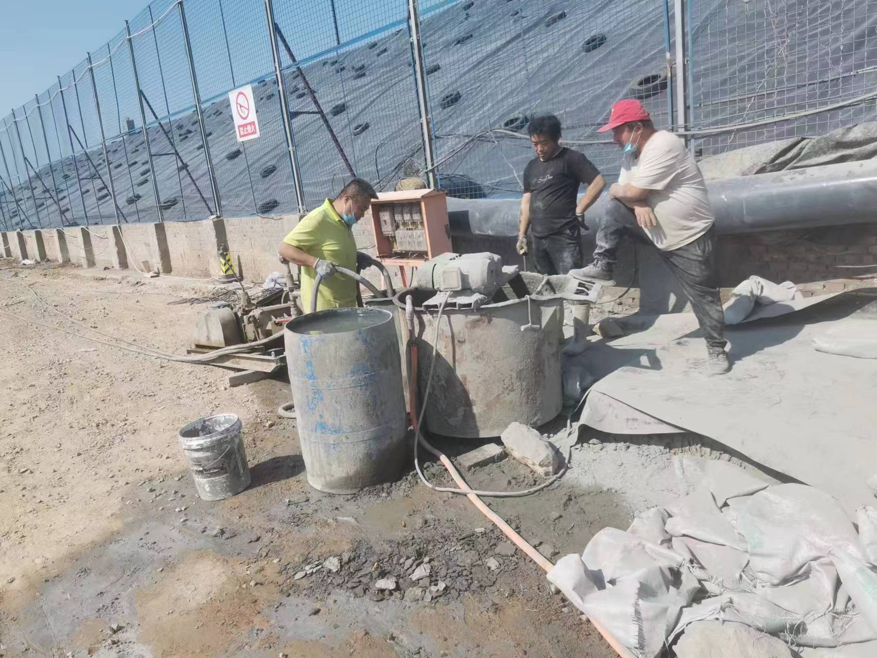 明水袖阀管注浆